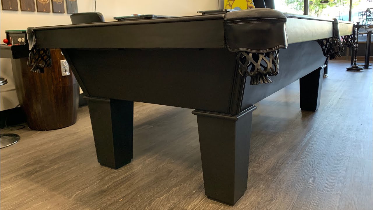Olhausen 8FT Pool Table - CHIEF BILLIARDS - YouTube