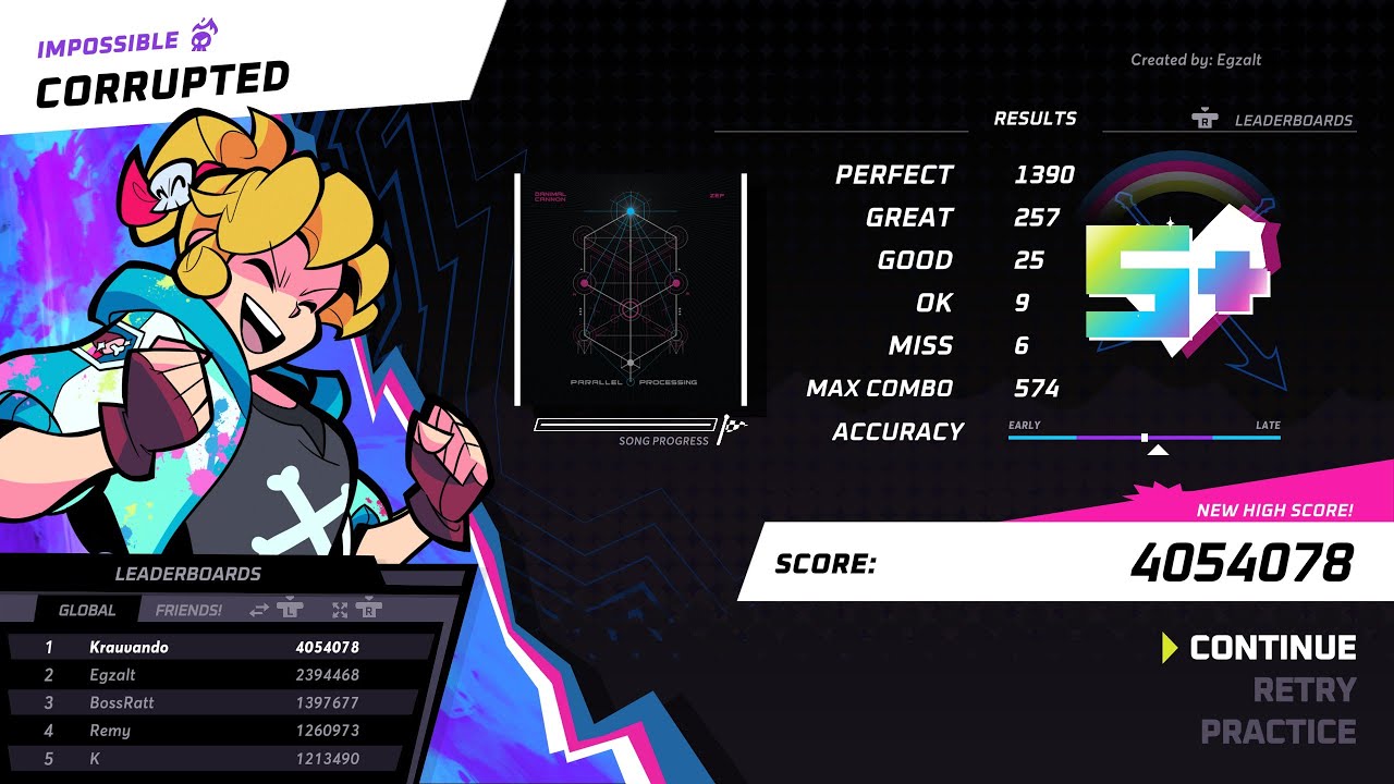 Rift of the NecroDancer - Corrupted (Custom chart by Egzalt) - S+ RANK ...