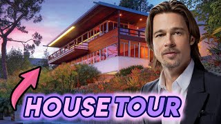 Brad Pitt | House Tour | Complejo Los Feliz Que Tardó 20 años En Construir