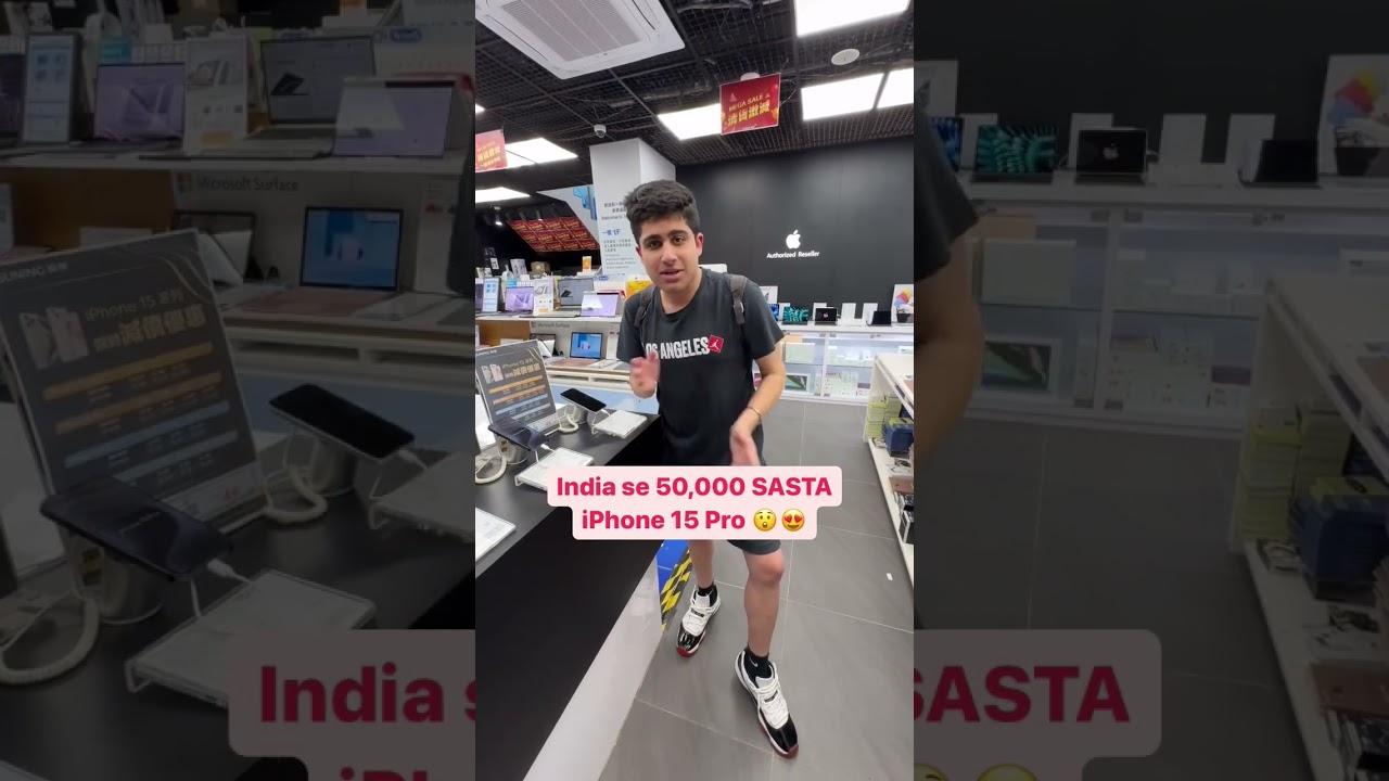 iPhone 15 Pro at THROWAWAY PRICES in HONG KONG 😲😲...