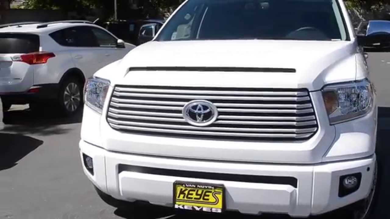 2015 Tundra Toyota Platinum Startup Walk Around Exhaust Sound Youtube
