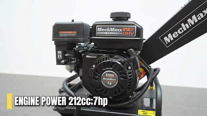 MechMaxx Wood Chipper GC75 Display Video