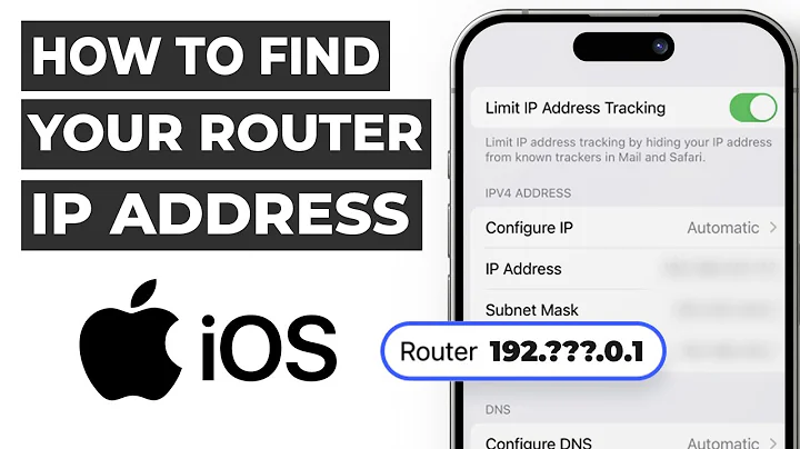 🔍 How to Find Your Router's IP Address on iPhone or iPad (Quick & Easy Guide)