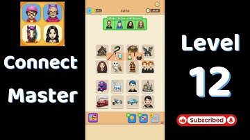 Connect Master Level 12 Walkthrough 🧩 | Match Puzzle | Puzzle Solutions & Tips | Go Answer