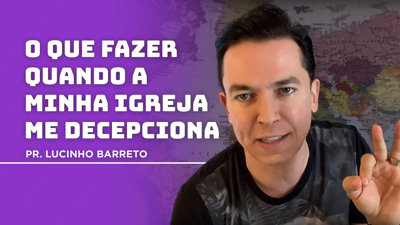 O que fazer quando a minha igreja me decepciona