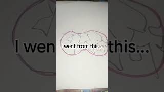 #I #went #from #this 😳✏️ #nuevoshort #nuevodibujo #nuevoarte #graffiti #pompa #challengeart ✌🏼✏️