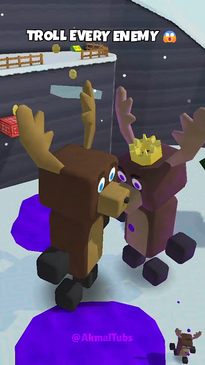 Troll Every Enemy Super Bear Adventure 😂