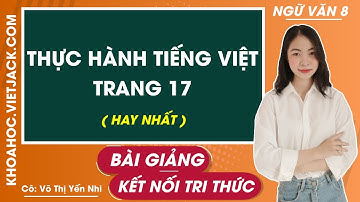 Thực hành tiếng việt trang 17 | Ngữ văn lớp 8 - Kết nối tri thức (HAY NHẤT)