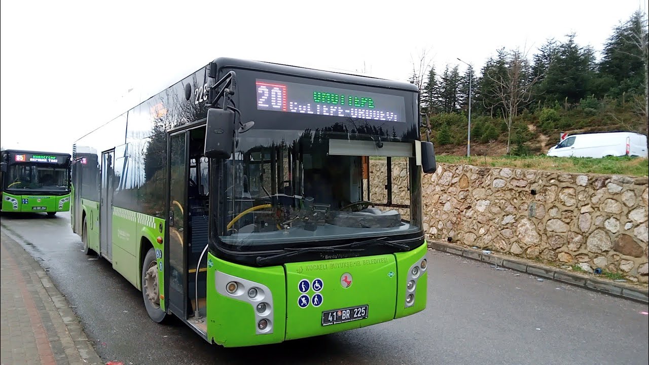 Kocaeli'de 10 ile Otogar - Umuttepe Arası Otobüsle Seyahat