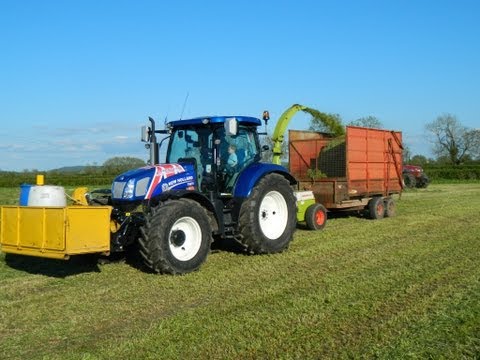Silage 2012. 3rd Cut With R.Peppard Agri Contractors
