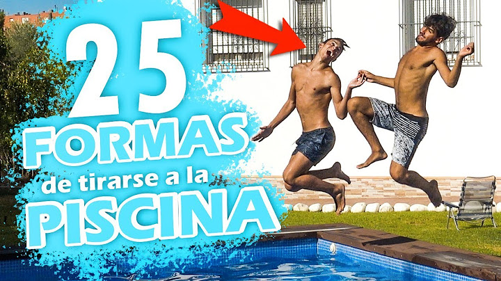 25 formas de tirarse a la PISCINA (¿Cuáles Puedes Hacer?) VERANO 2020 - Luis Luceño