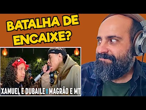 XAMUEL e DUBAILE x MAGRÃO e MT | 2 FASE | #BDN103 PSICOLOGIA RAP REACT BATALHA