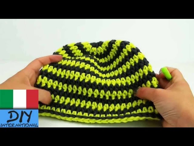 uncinetto tutorial cappello inverno fatto in fretta crochet italiano -  YouTube