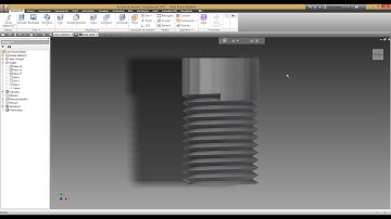 Autodesk Inventor - Dicas e Truques - Rosca Realista