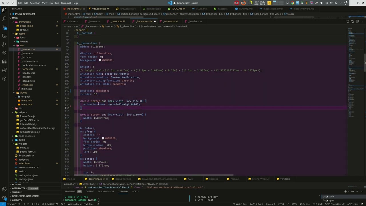 30.7 Кроссбраузерность: Safari 12: сделаем анимацию position absolute чтобы не скакала