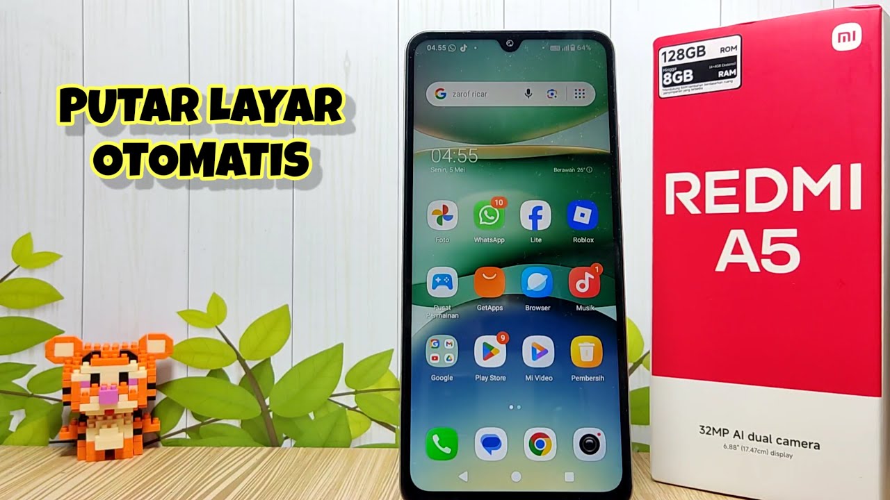 Cara Mengaktifkan Putar Layar Otomatis Di Hp Xiaomi Redmi A5