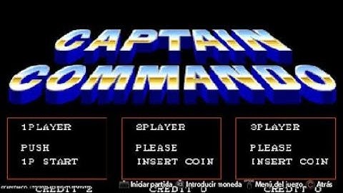Capcom Arcade Stadium juego Captain comando en ps4 completo con Baby Comando