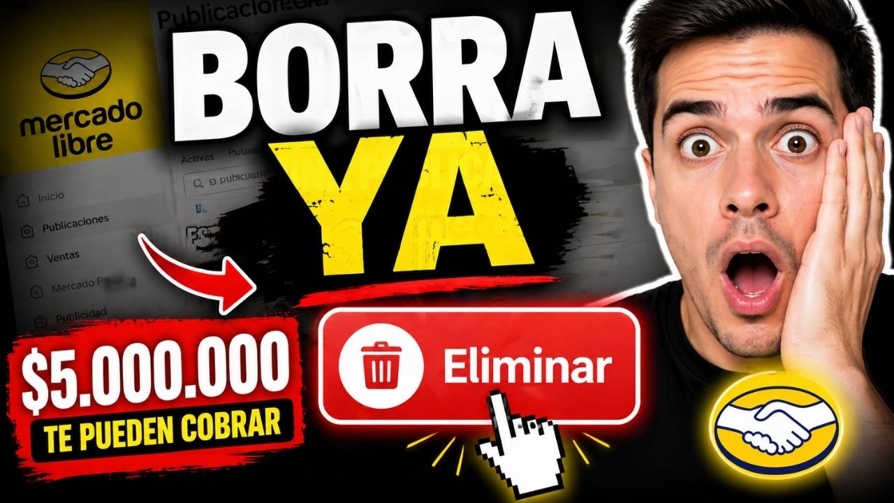 🤑 Como ELIMINAR una PUBLICACIÓN o un PRODUCTO de Mercado Libre en el