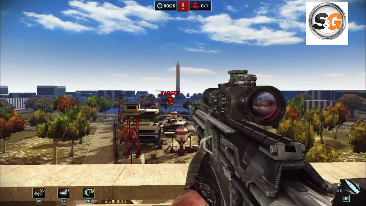 Sniper Fury steam Washington Sniper Mission #19