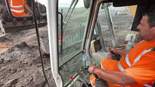 Inside The Cabin: Liebherr 974 Excavator Loading Overburden In A Mining Zone - Ascon Ltd