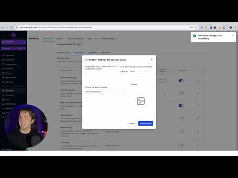 Social Planner: Notification for Failed Post, Account PreExpiry, Account Post Expiry