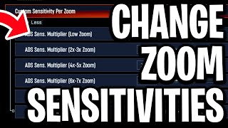 How to Change Custom Zoom Sensitivities for ADS in COD Black Ops 7 Full Guide