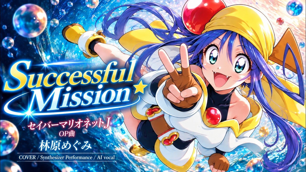 林原めぐみ / Successful Mission / COVER / Synthesizer Performance