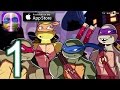 Teenage Mutant Ninja Turtles Legends iOS Walkthrough - Gameplay Part 1 - Chapter 1