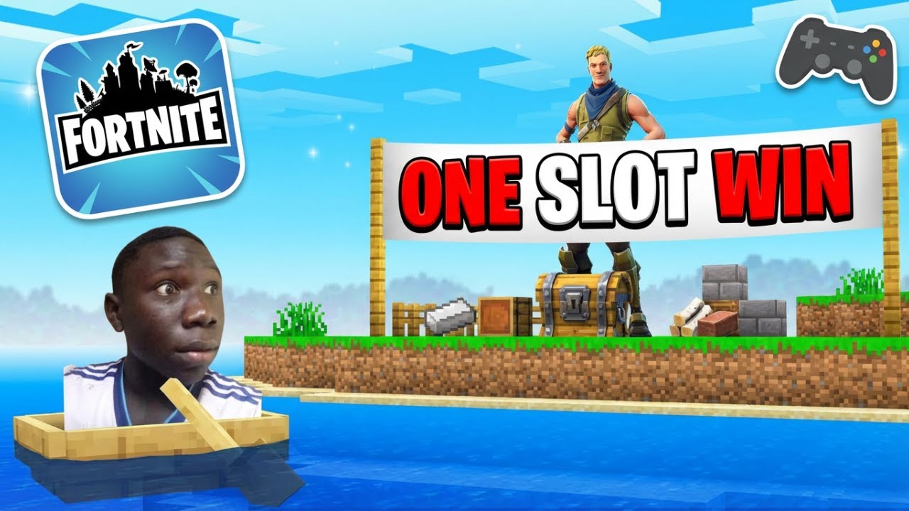 I Tried Winning Fortnite With ONLY 1 Inventory Slot…