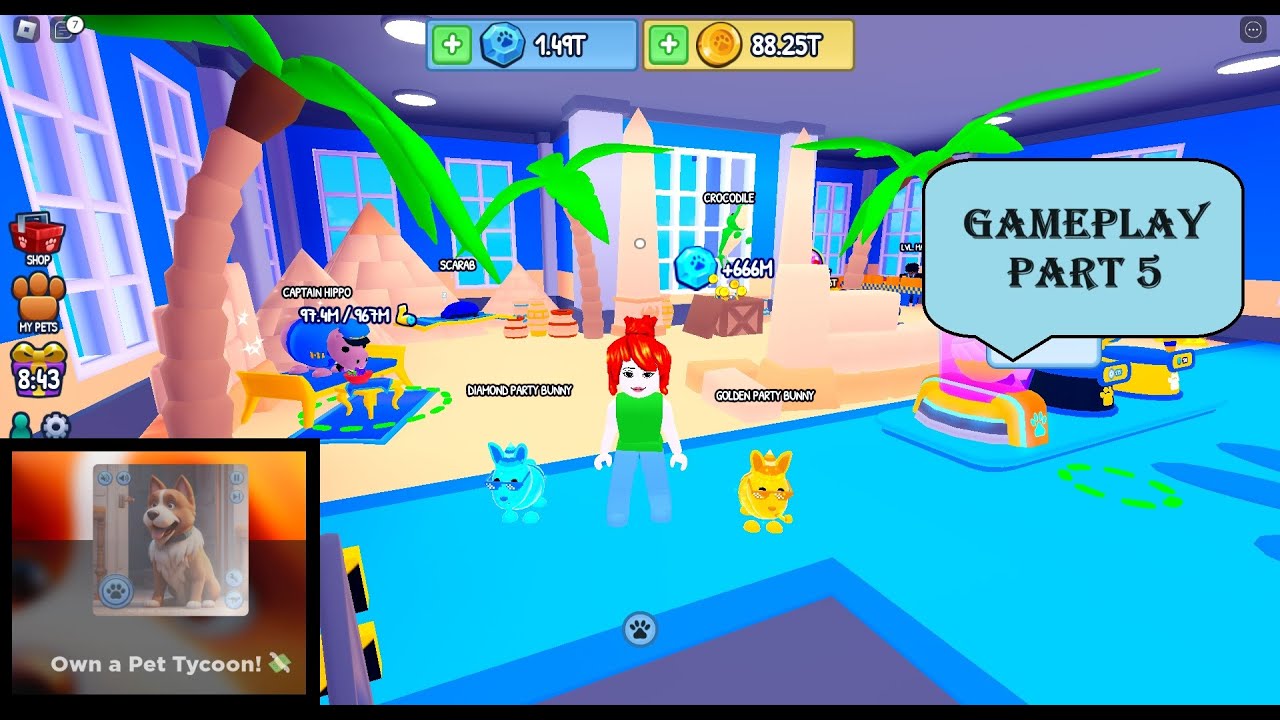 Own a Pet Tycoon Gameplay Part 5. Airport and Desert