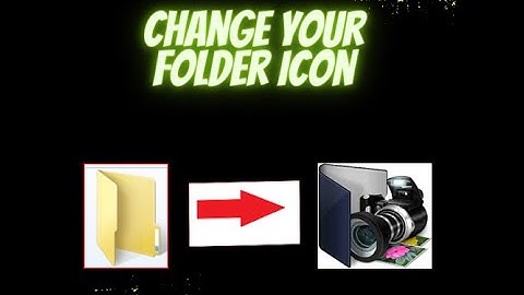 How to change default folder icon in windows 8, 8.1, 10 - YouTube - Best Solution computer teck