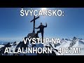 Švýcarsko: výstup na Allalinhorn - 4027m!