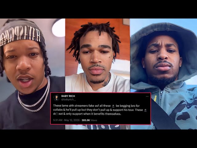 Baby Rich GOES OFF on PlaqueBoyMax for SNUBBING DDG! - YouTube
