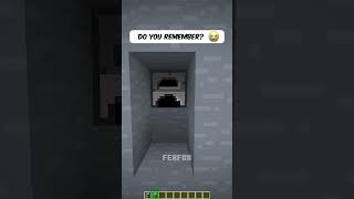 Do You Remember.. 🥺 #shorts #minecraft