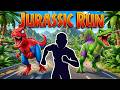 4K Immersive Interactive Warm Up丨Jurassic Escape | Interactive Kids Workout #6