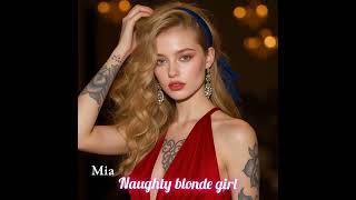 Mia - naughty blonde girl (original version)