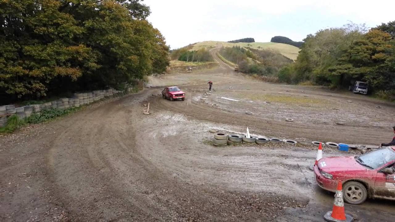 Phil Price Rally School competition timed lap YouTube