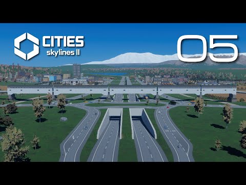 Видео: Логистика. Стратегически важная трасса в Cities Skylines 2