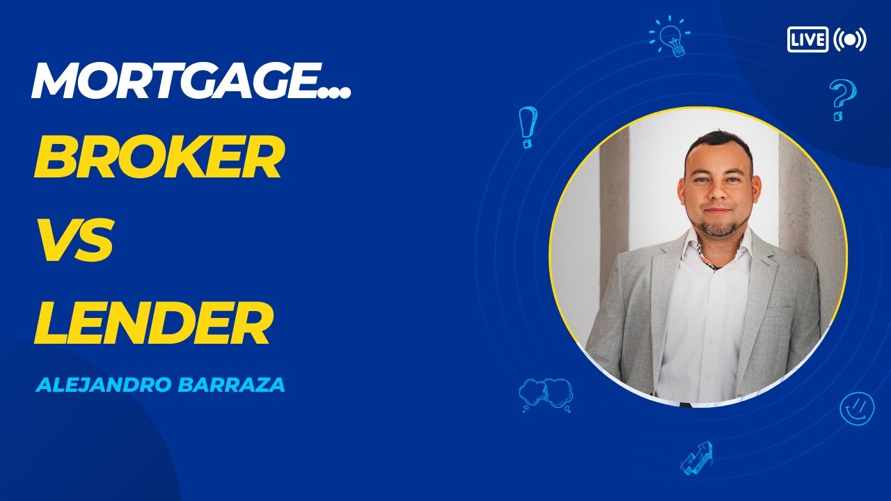 What is a Broker vs Mortgage lender? YouTube