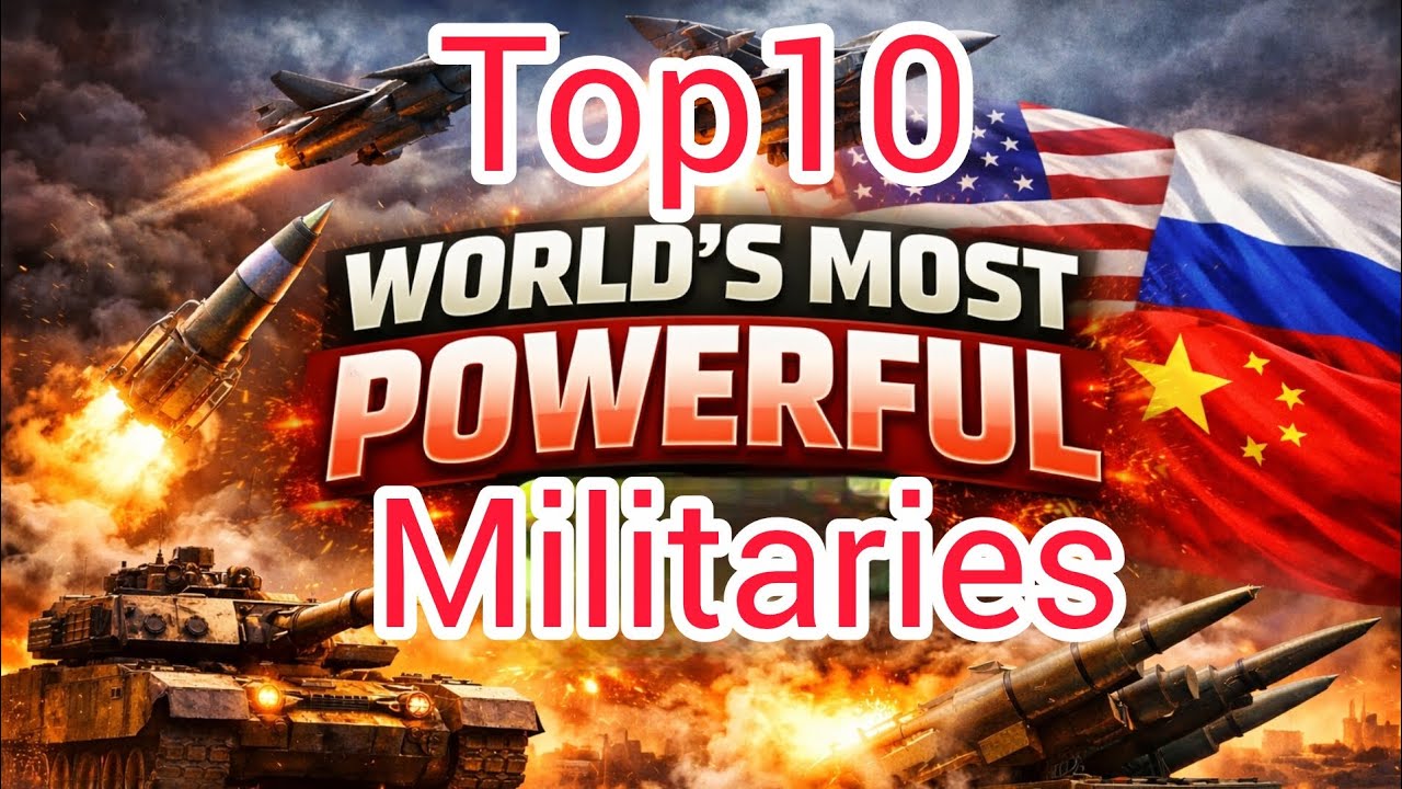 Top 10 strongest militaries in the world 2026