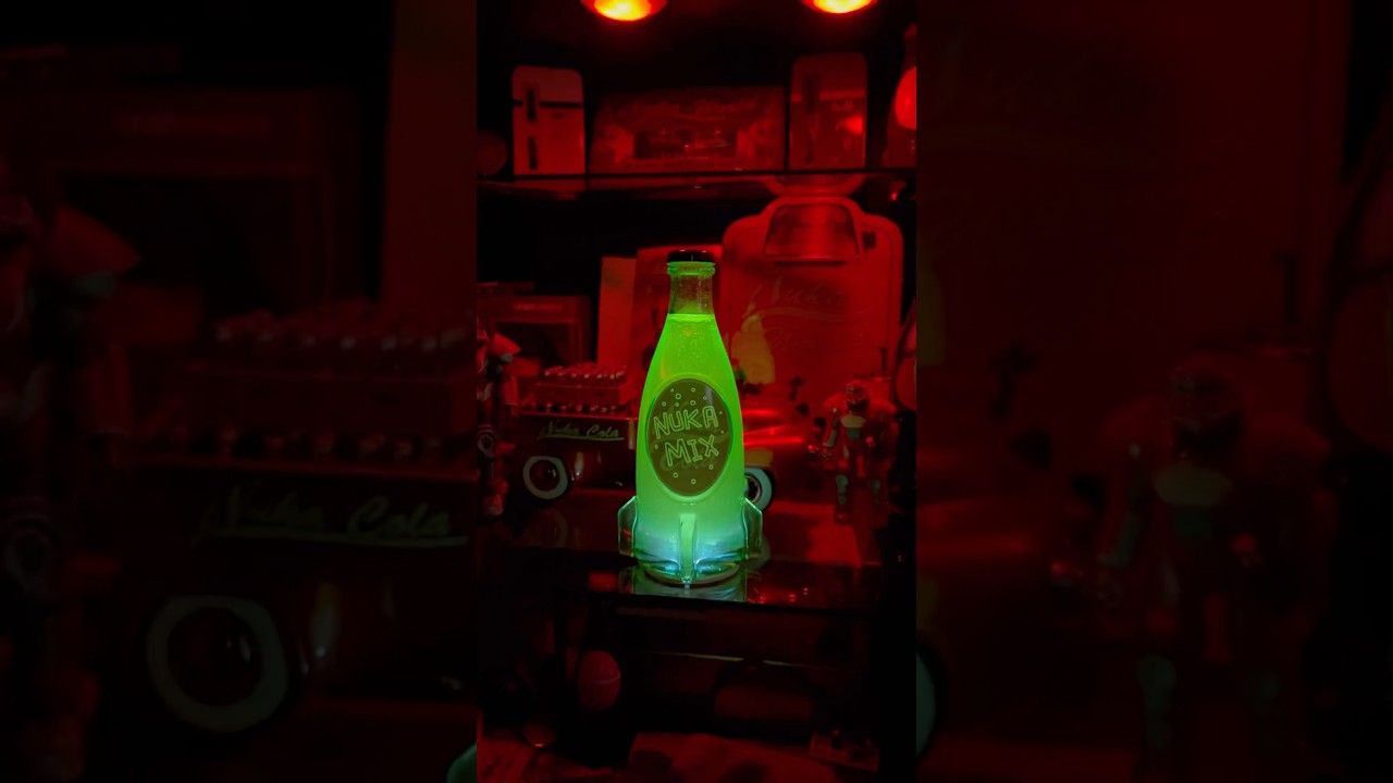 THE OFFICIAL NUKA MIX GLASS BOTTLE!