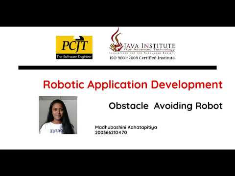 Obstacle Avoiding Robot Car | Java Institute | PCJT Software Engineering | Robotics