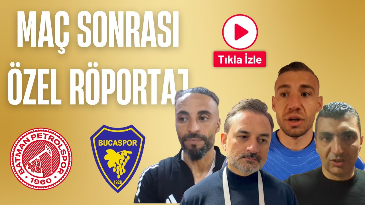Petrolspor ma&ccedil;ı sonrası &ouml;zel r&ouml;portajlar..
