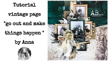 Vintage layout tutorial by Anna nieva _craft