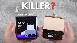 Motorola Razr 40 Ultra vs Galaxy Z Flip 4 - Flip 4 KILLER?