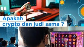 Apakah crypto dan judi sama?#cryptocurrency#crypto#bitcoin#bitcoins#judionline#memecoin#ethereum