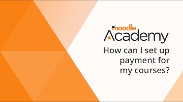 How can I set up payment for my (Moodle) courses?