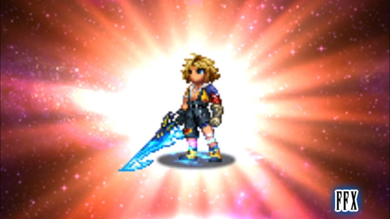 FFBE - FFX summon for tidus and lulu