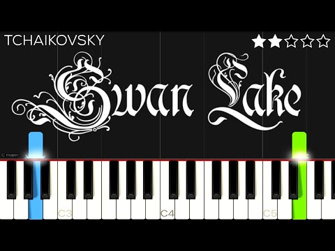 Tchaikovsky Swan Lake Theme EASY Piano Tutorial