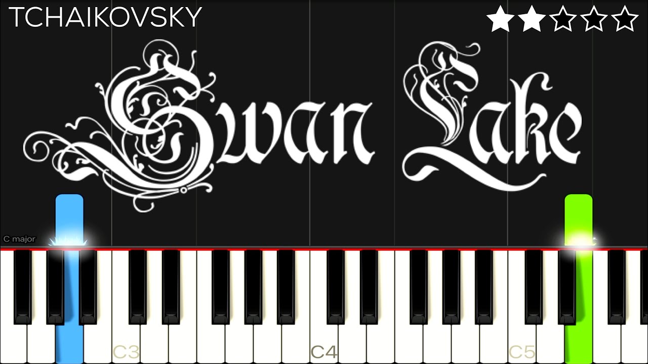 Tchaikovsky - Swan Lake Theme | EASY Piano Tutorial